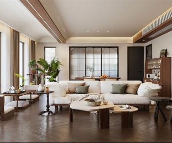 Modern A Living Room-ID:762908941