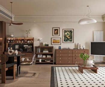 Modern A Living Room-ID:439008958