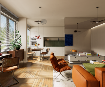 Modern A Living Room-ID:122927909