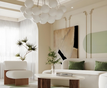 French Style A Living Room-ID:301790296