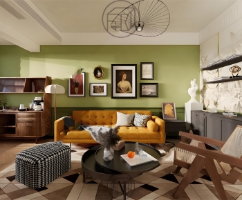 Modern A Living Room-ID:634082087