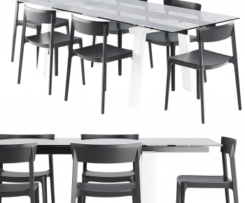 Modern Dining Table And Chairs-ID:593293913