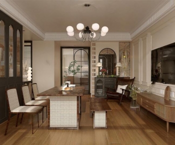 French Style A Living Room-ID:821784978