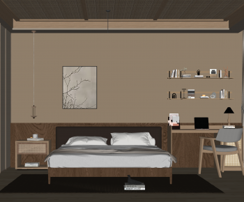 Japanese Style Bedroom-ID:574630024