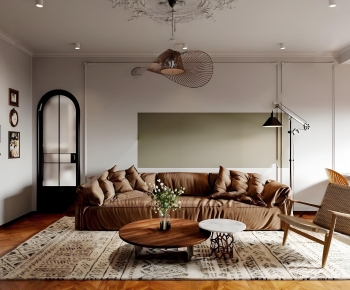 French Style A Living Room-ID:305548911