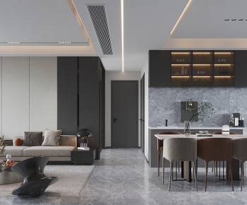 Modern A Living Room-ID:363241912