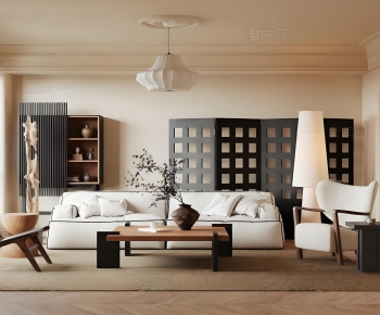 Modern A Living Room-ID:912220523