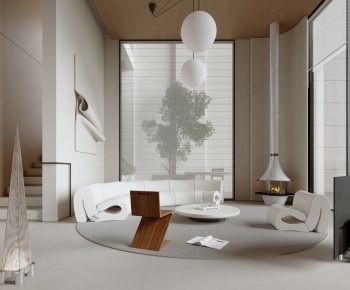 Modern A Living Room-ID:337579976