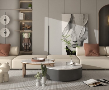 Modern Sofa Combination-ID:615433934