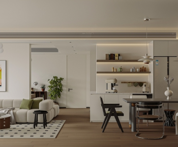 Modern A Living Room-ID:566437961