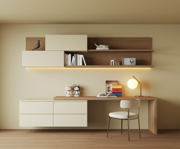 Modern Computer Desk And Chair-ID:978358037