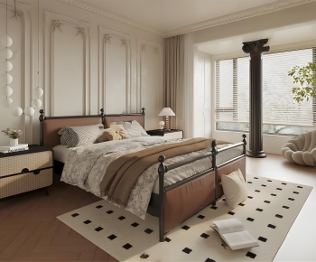 French Style Bedroom-ID:709877011
