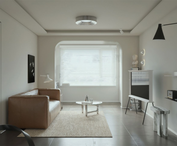 Modern A Living Room-ID:401824954