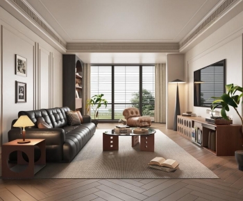 French Style A Living Room-ID:117392061