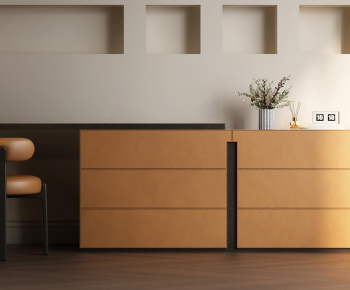 Modern Computer Desk And Chair-ID:963275914