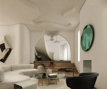 Modern A Living Room-ID:658970128