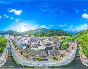 HDR农村乡镇全景-ID:319804913