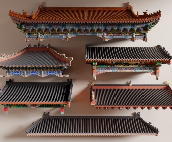Chinese Style Building Component-ID:448754076