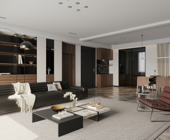 Modern A Living Room-ID:428512101