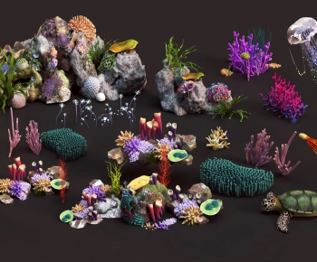 Modern Aquatic Animals-ID:232656961