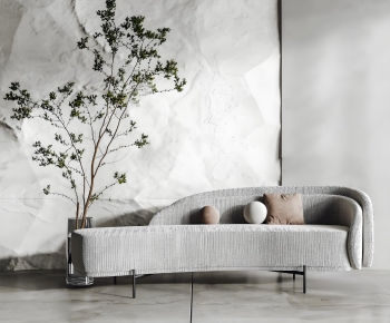 Modern Curved Sofa-ID:900202992