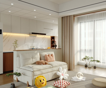 Modern A Living Room-ID:441375025