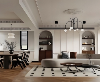 French Style A Living Room-ID:588455921