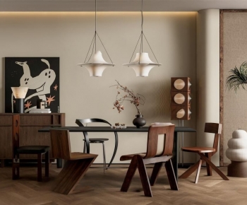 Modern Dining Table And Chairs-ID:306000784