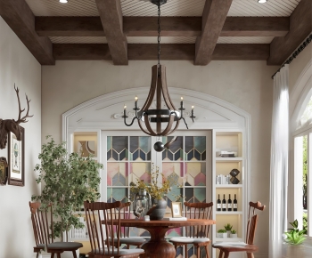 American Style Dining Room-ID:453872921