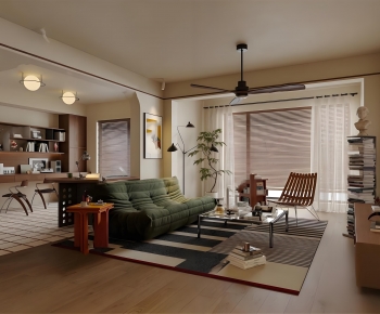 Modern A Living Room-ID:484759099