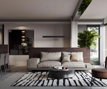 Modern A Living Room-ID:339379313