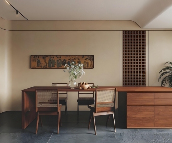 New Chinese Style Dining Room-ID:644865046