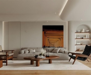 Modern A Living Room-ID:807436949