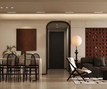 Modern A Living Room-ID:155404091