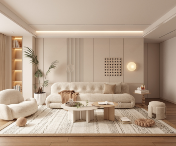 Modern A Living Room-ID:366940021
