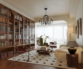 French Style A Living Room-ID:155174973