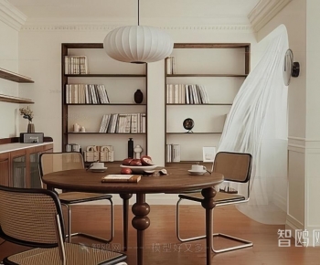 French Style Dining Table And Chairs-ID:165380009