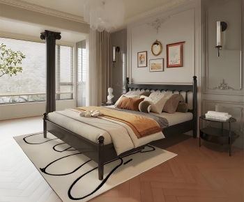 French Style Bedroom-ID:263921029