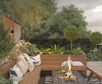 Modern Courtyard/landscape-ID:440907004
