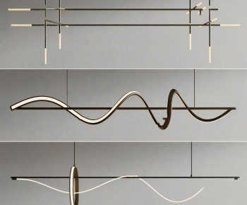 Modern Long Chandelier-ID:258853913