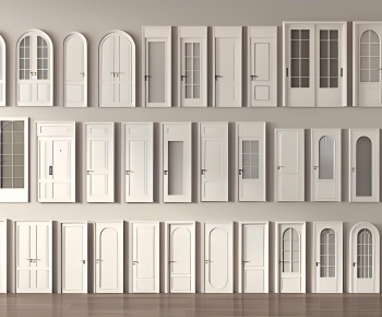 French Style Single Door-ID:264316087