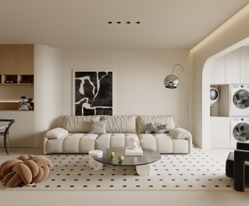Modern A Living Room-ID:565543896