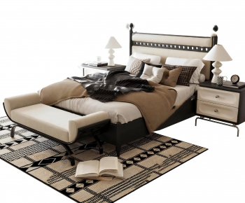 French Style Double Bed-ID:959297904