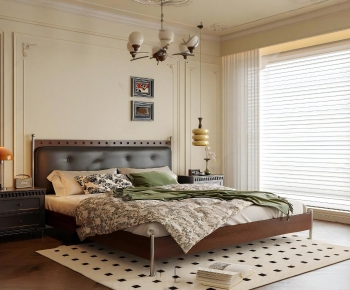 French Style Bedroom-ID:548247106