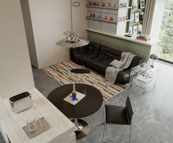 Modern A Living Room-ID:432209011