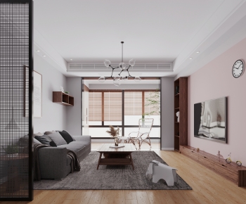 Nordic Style A Living Room-ID:870886097