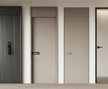 Modern Single Door-ID:886670115