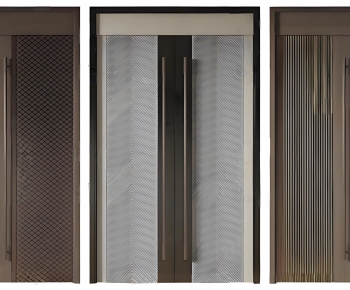 New Chinese Style Double Door-ID:625128039