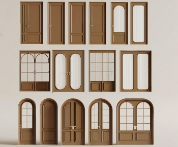 French Style Double Door-ID:892900944