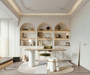 French Style Study Space-ID:424746995